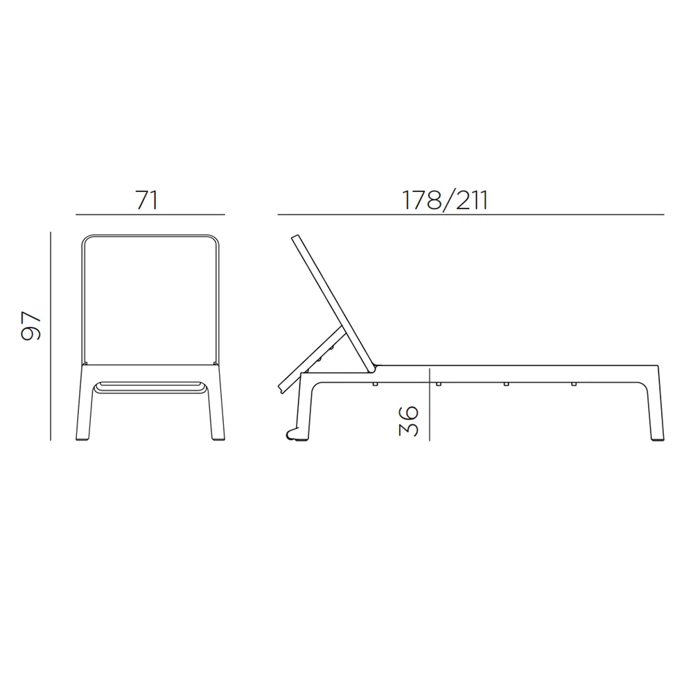 Plano solseng Tabacco - Castagno 