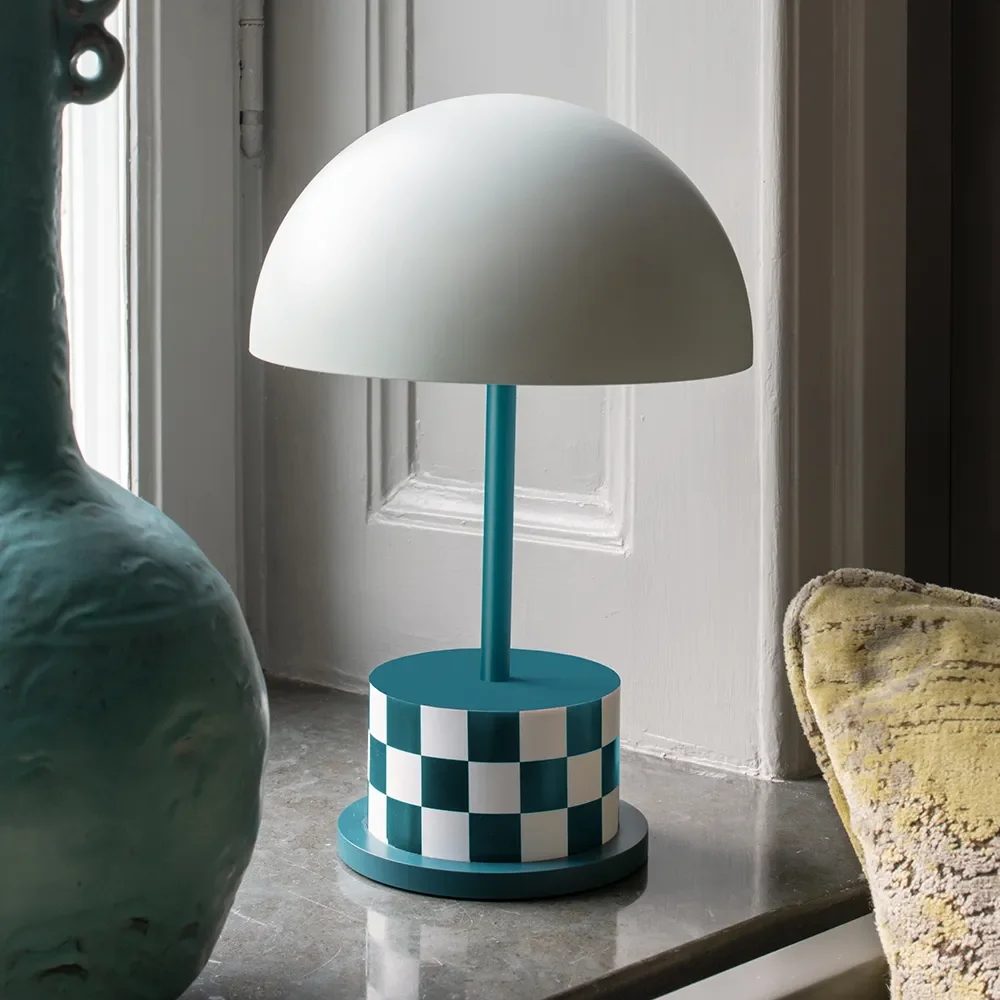 Riviera Portable Lamp Checkers