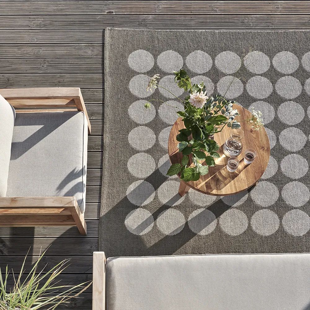 Hugo taeppe Walnut/ Linen 180 x 260 cm