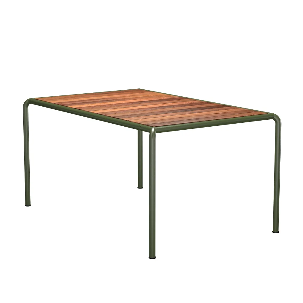 Houe, AVANTI Spisebord153x98 cm ask/olivengrøn