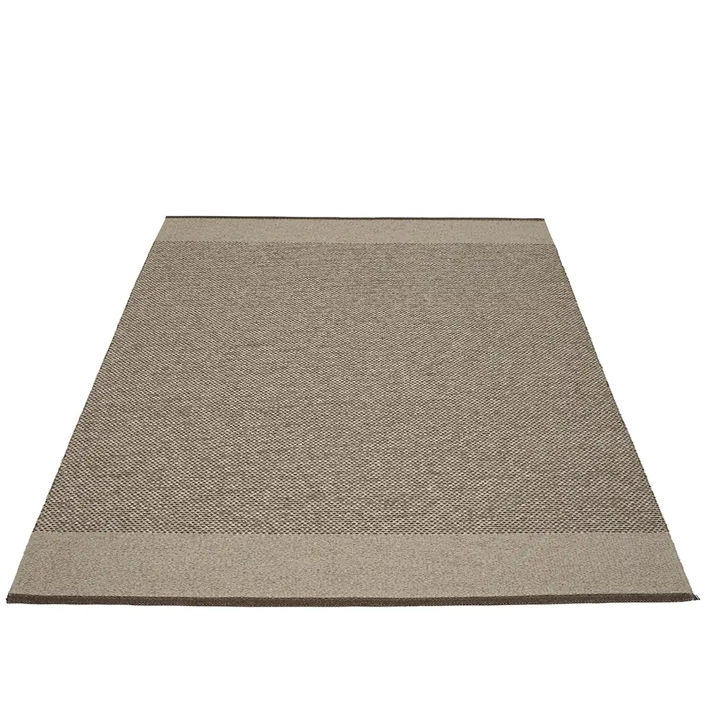 Edit tæppe 140x200 cm Dark Brown