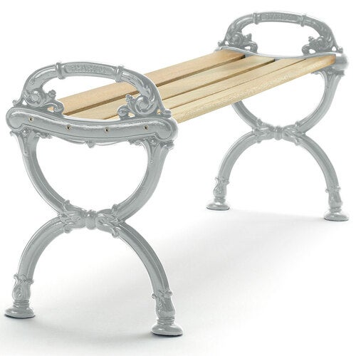 Byarum bænk/ender: naturligt træ: imprægneret fyrretræ