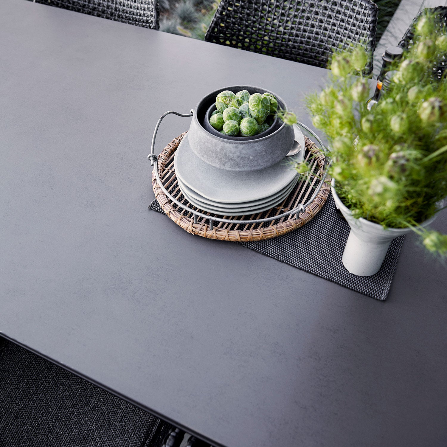 Drop-spisebord 200 X 100 cm 