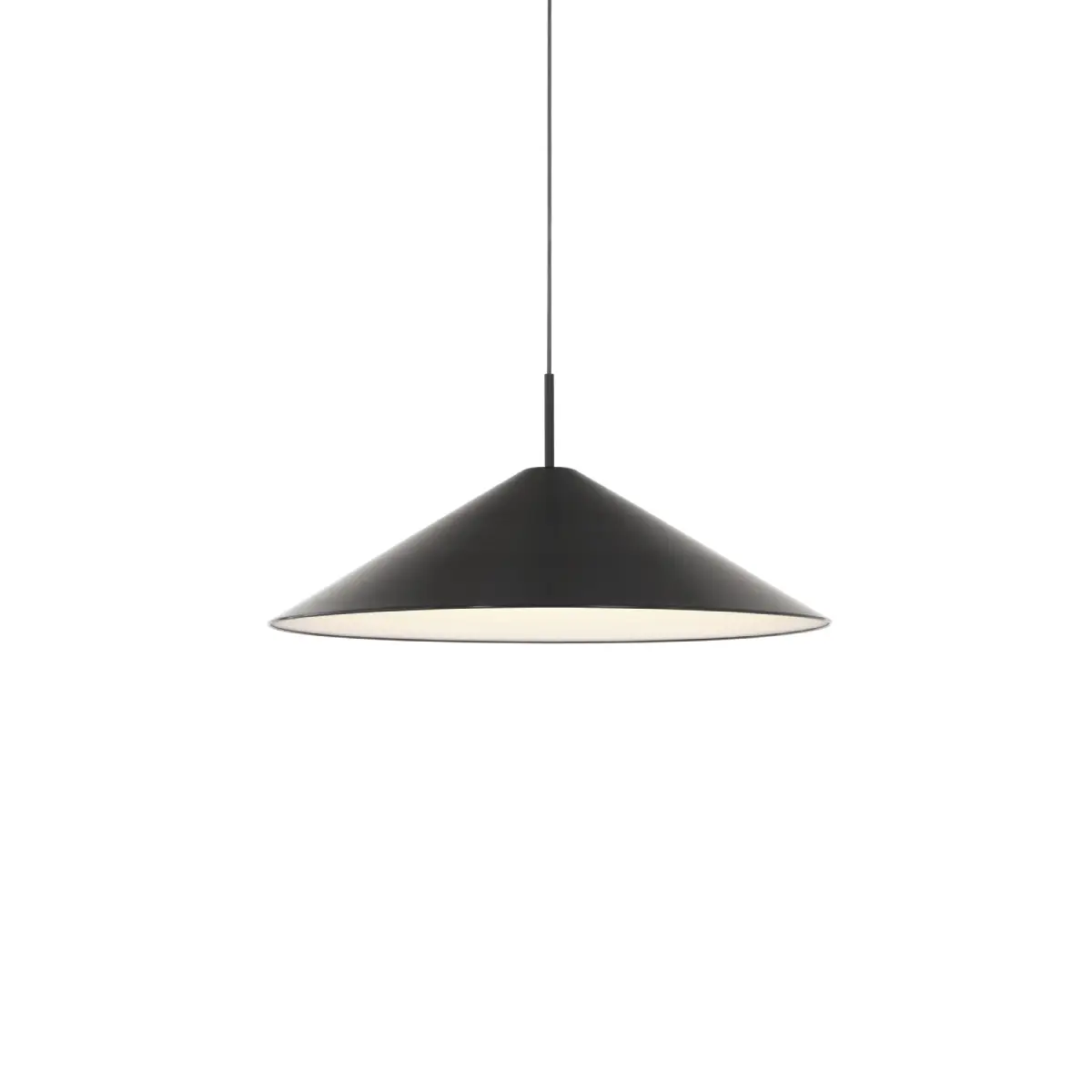 Brolly Pendel Ø70 Sort Anodiseret Aluminium