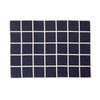 Vævet plaid i lammeuld Criss Dark Blue