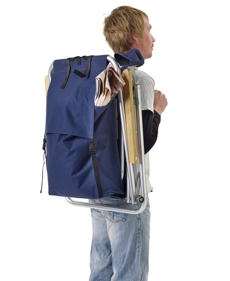 Roxy senior strandstol beige