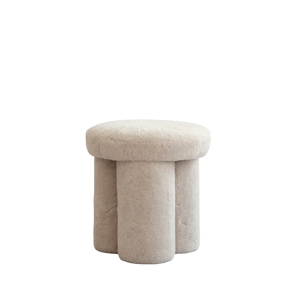 101 Copenhagen, Big Foot Stool - Sheepskin