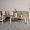 Brasilia sofabord 120x70 cm Beige 