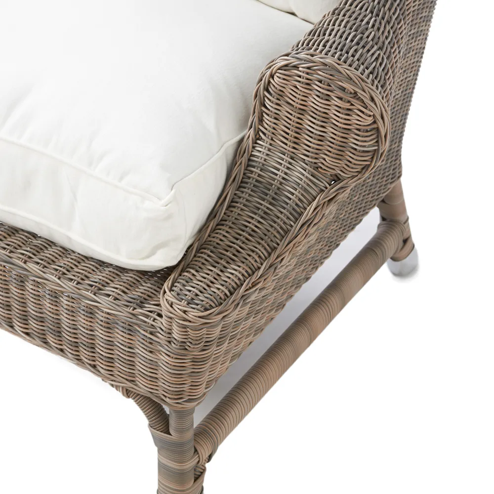 Nicolas wingback-lænestol kunstrotting