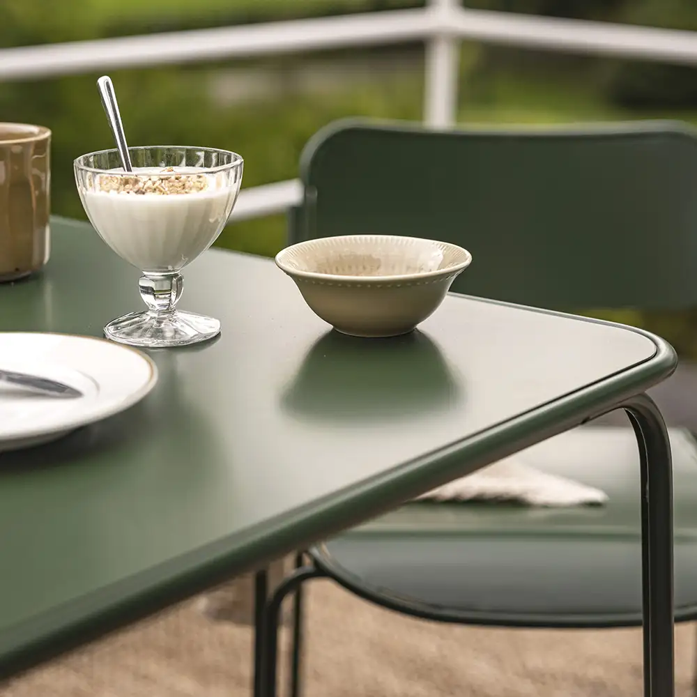 Libelle spisebord 70x70 cm grøn