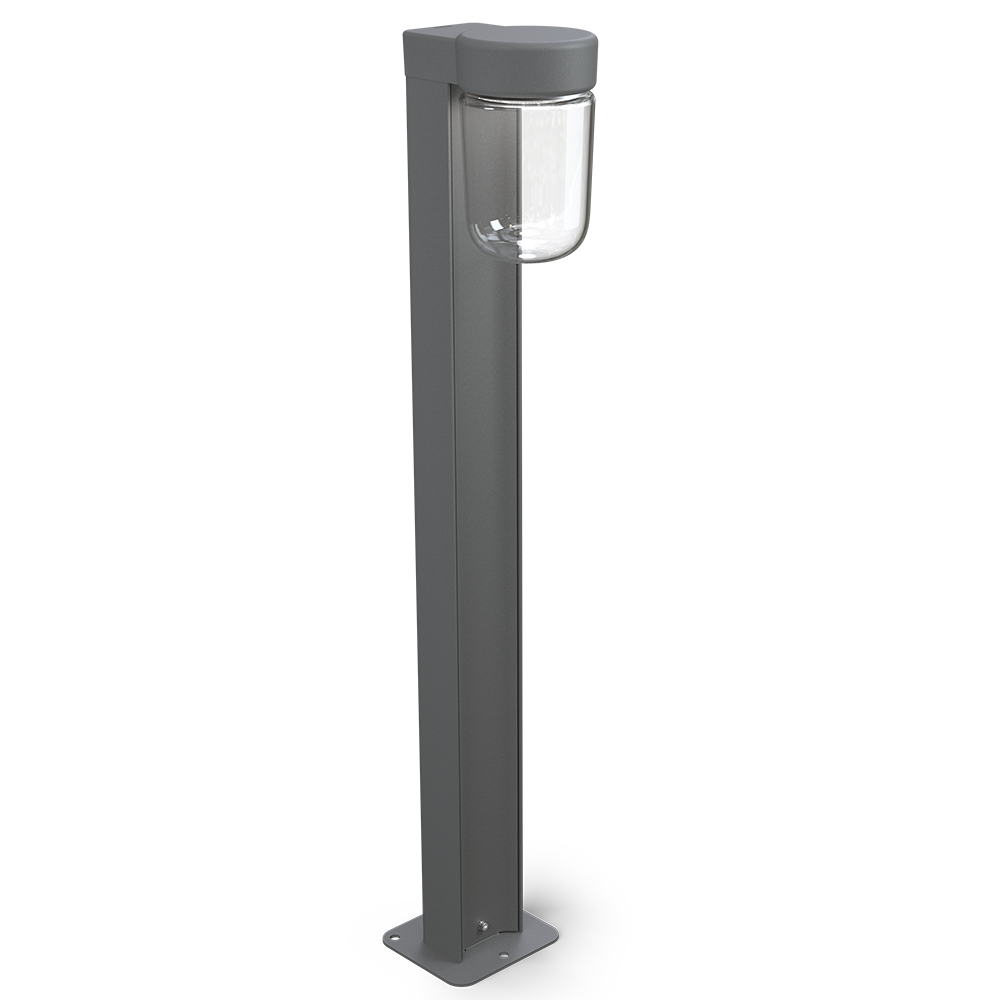 Moon puller IP44 grafitstruktur LED