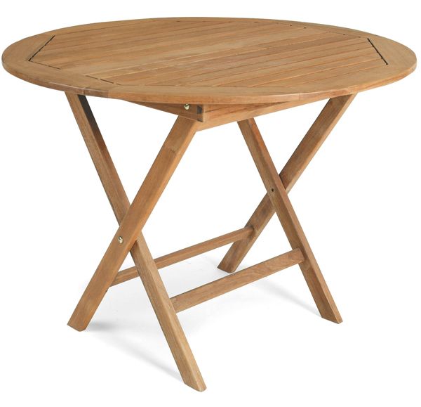 Turin spisebord 100 cm teak