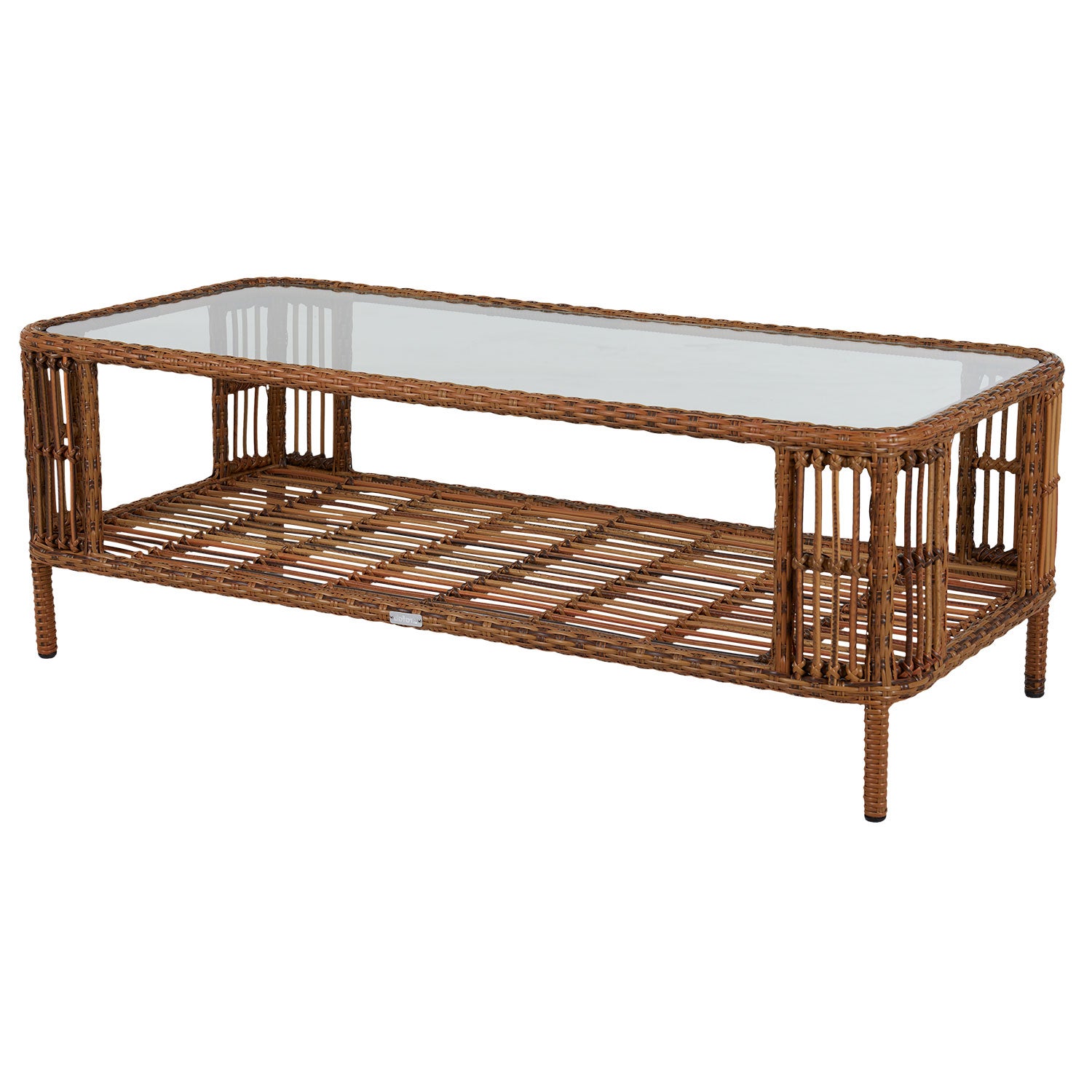 Anemon Sofabord 65x140 Natur/Hvid Brafab