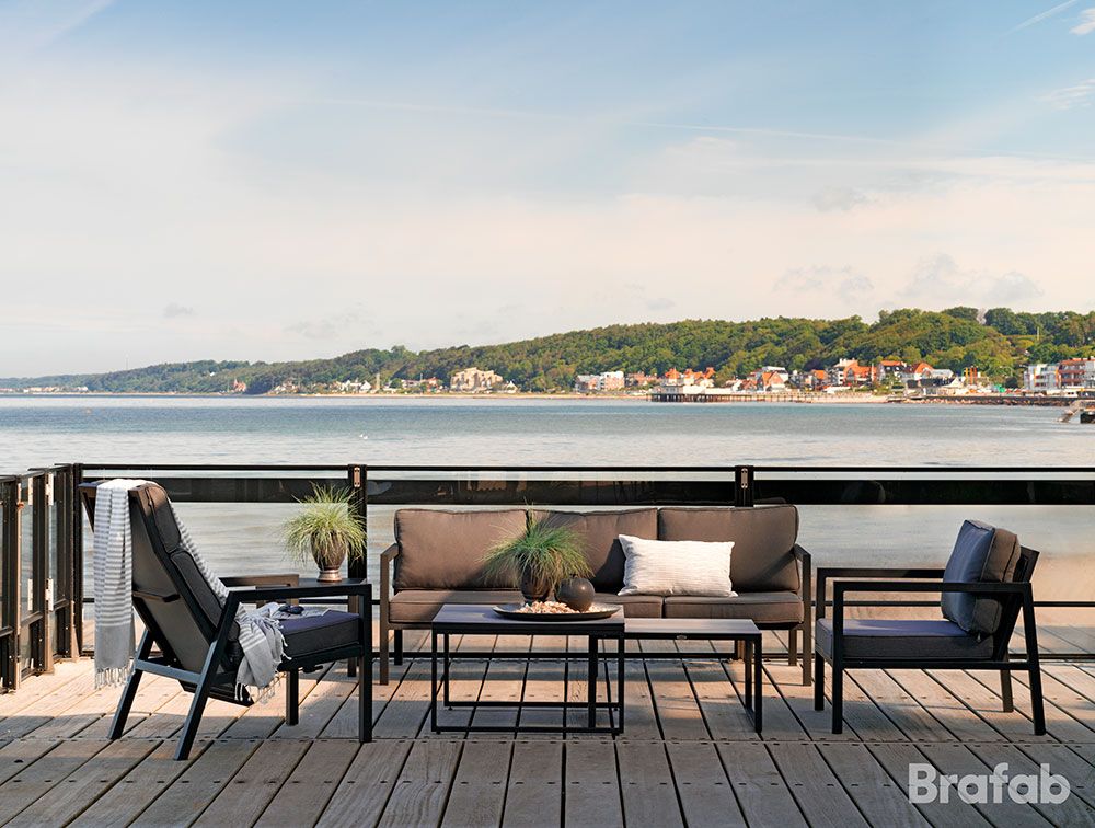 Belfort Sidebord 50x50 cm Hvid Brafab