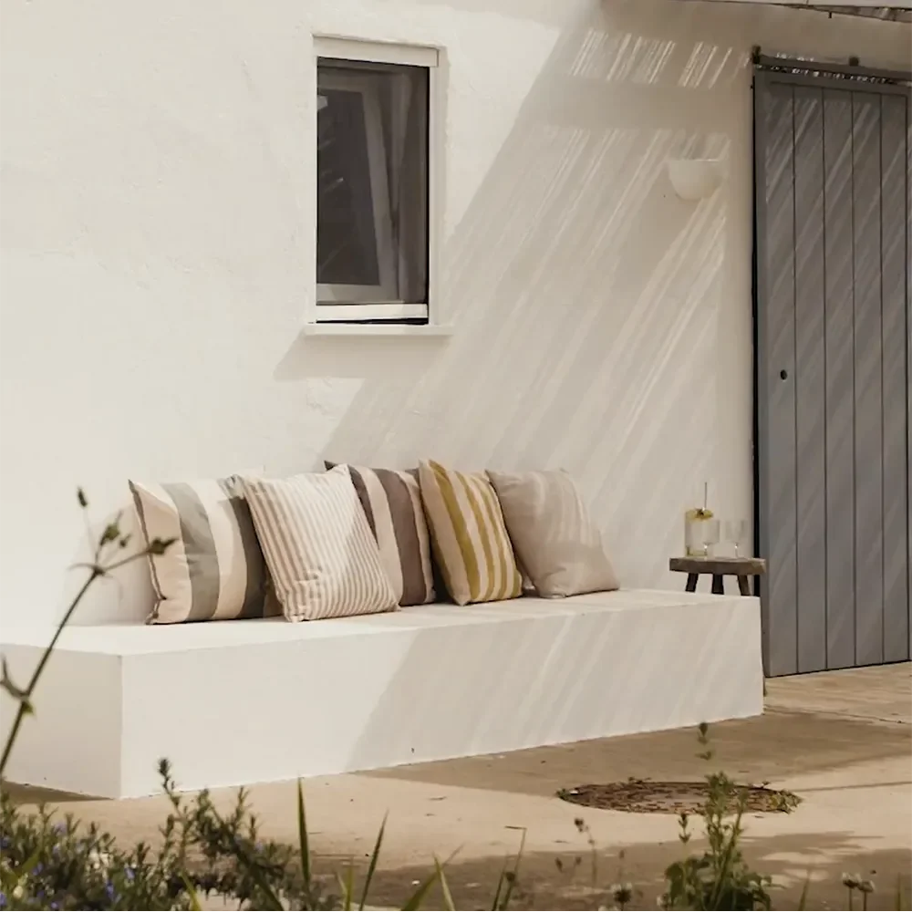 Strand Ornamental pude Carob Brown/Parchment