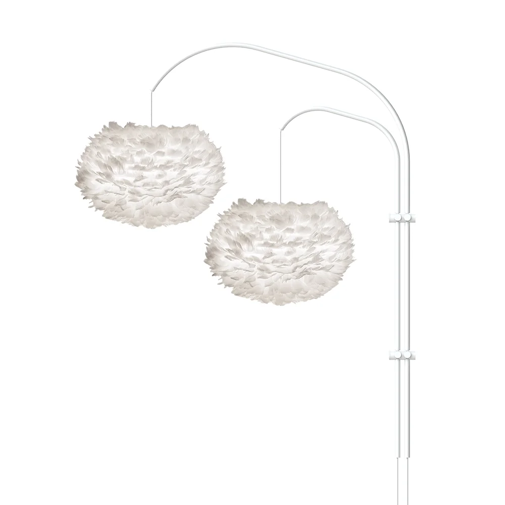 Eos Lampeskærm Medium Ø45 cm White