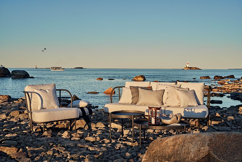 Saltö Sofabord Ø85 cm Skargaarden