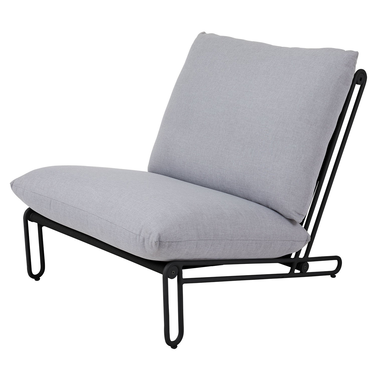 Brafab, Blixt Lænestol Sort/Sky Grey Brafab