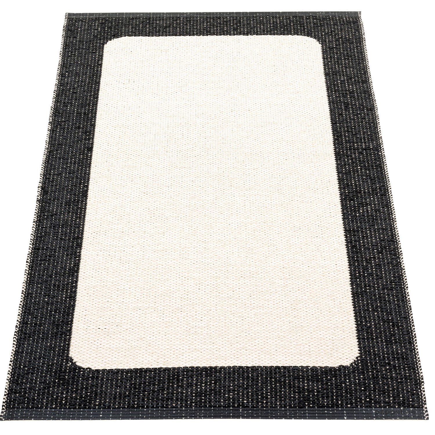 Pappelina, Ilda tæppe 70x120 cm black / vanilla