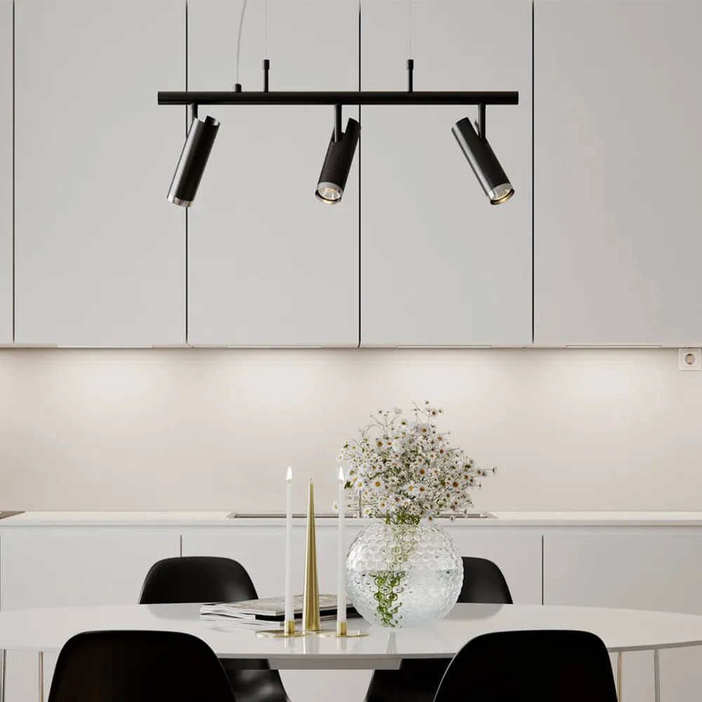 Puls Bar Loftlampe sort