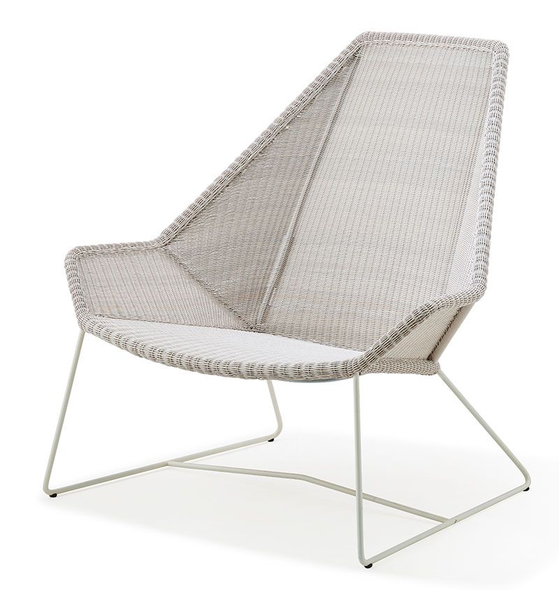 Cane-line, Breeze Lounge lænestol hvid