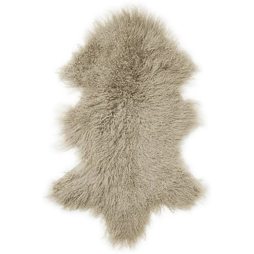 Skinnwille, Shansi Fåreskind 55x95 cm Taupe