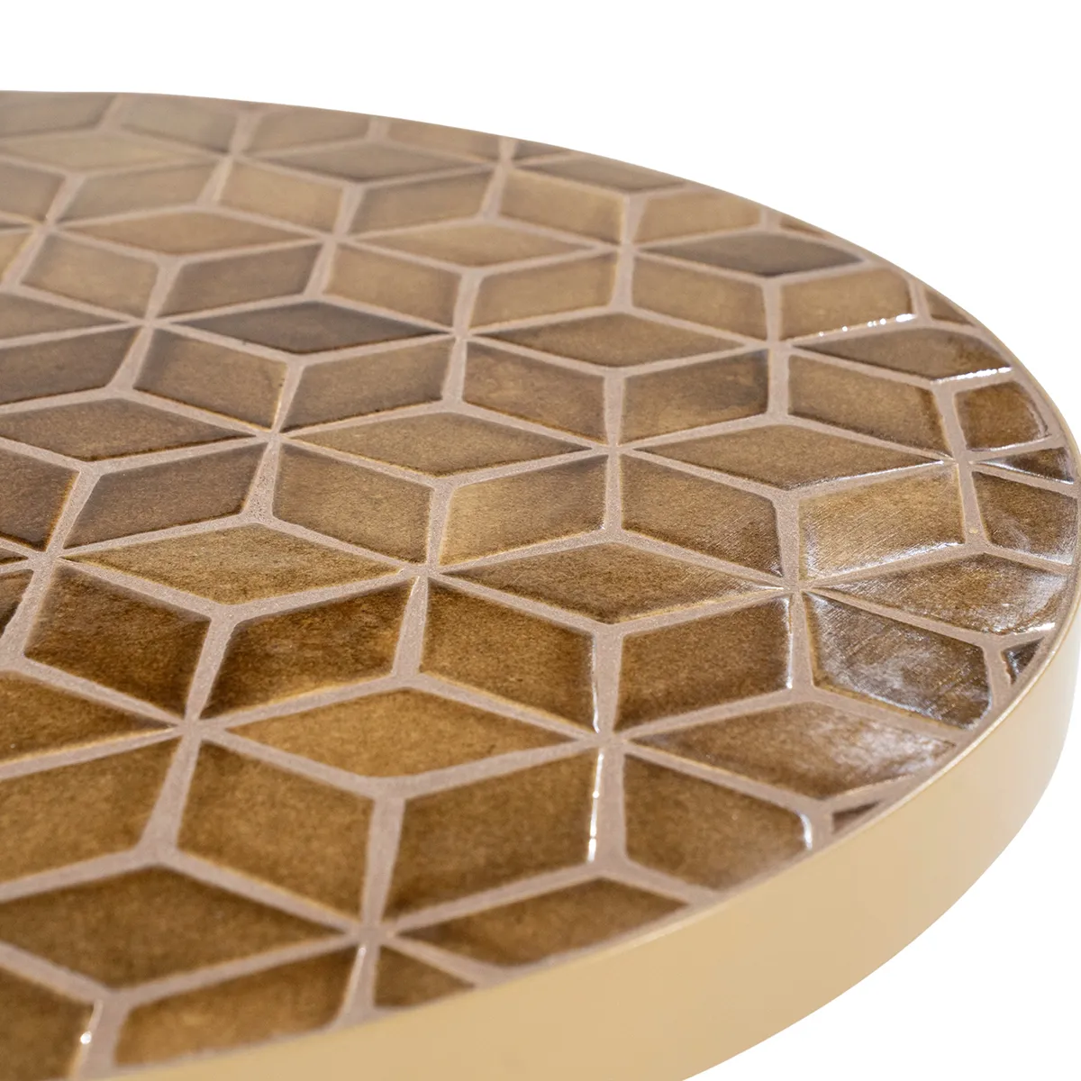 Sofabord Patterna med Bordplade af mosaik Brown