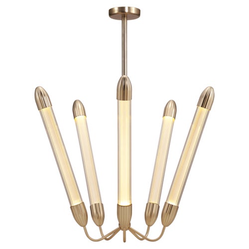 Lemon Squeeze Loftlampe Ø85 cm Messing