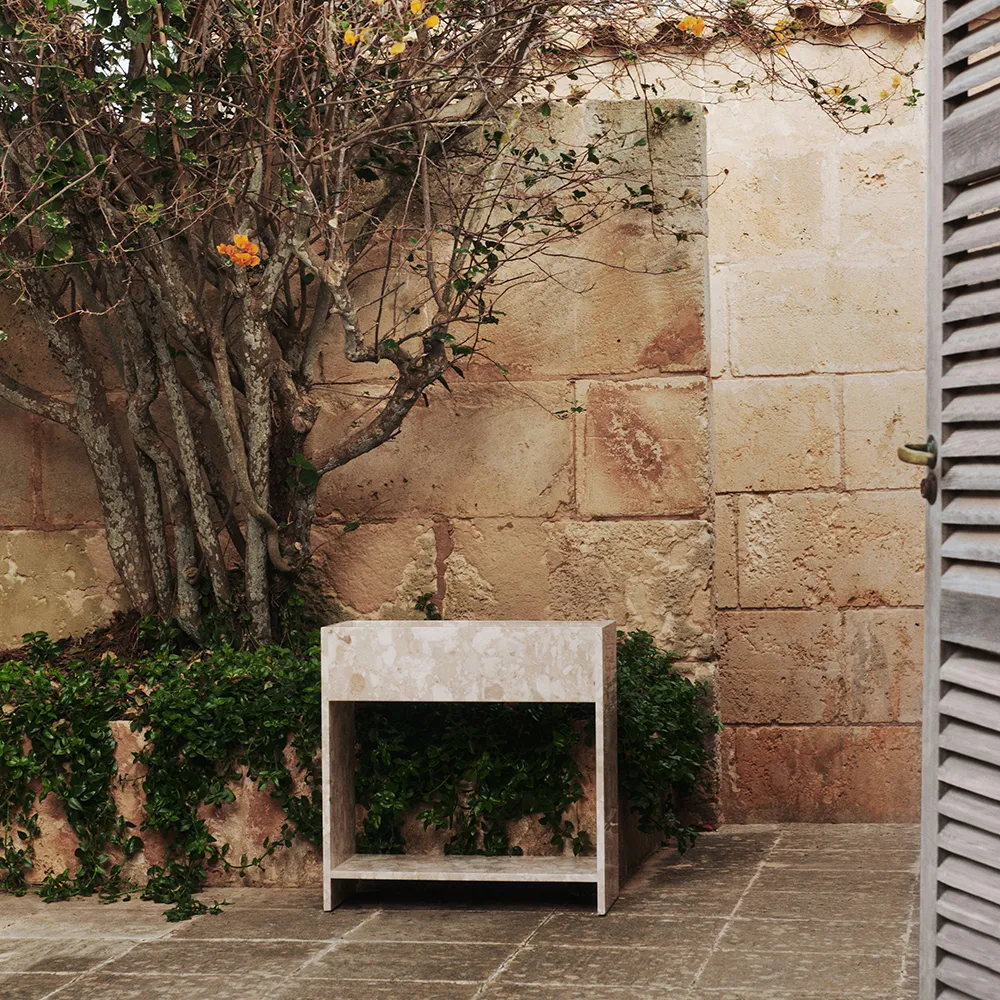 Krukke i Marmor Plant Box