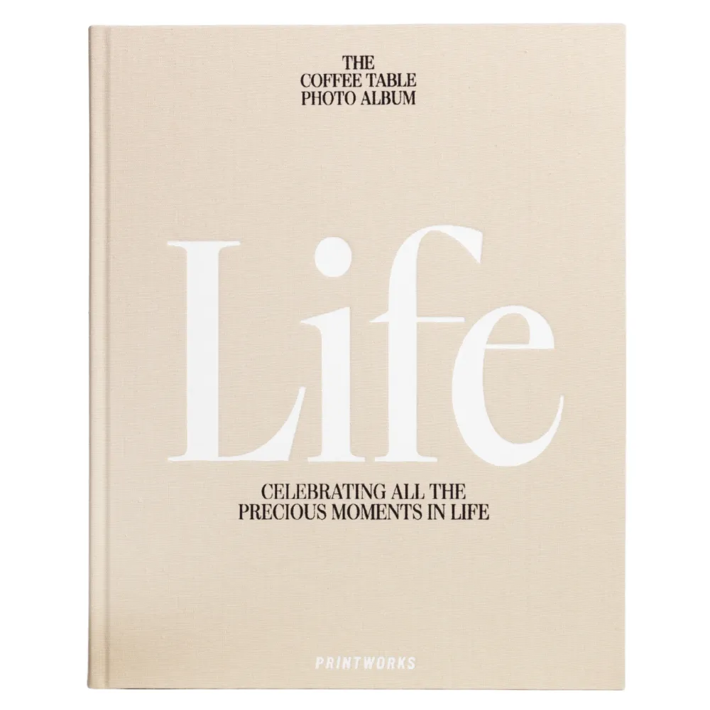 Photo Book - Life, Beige