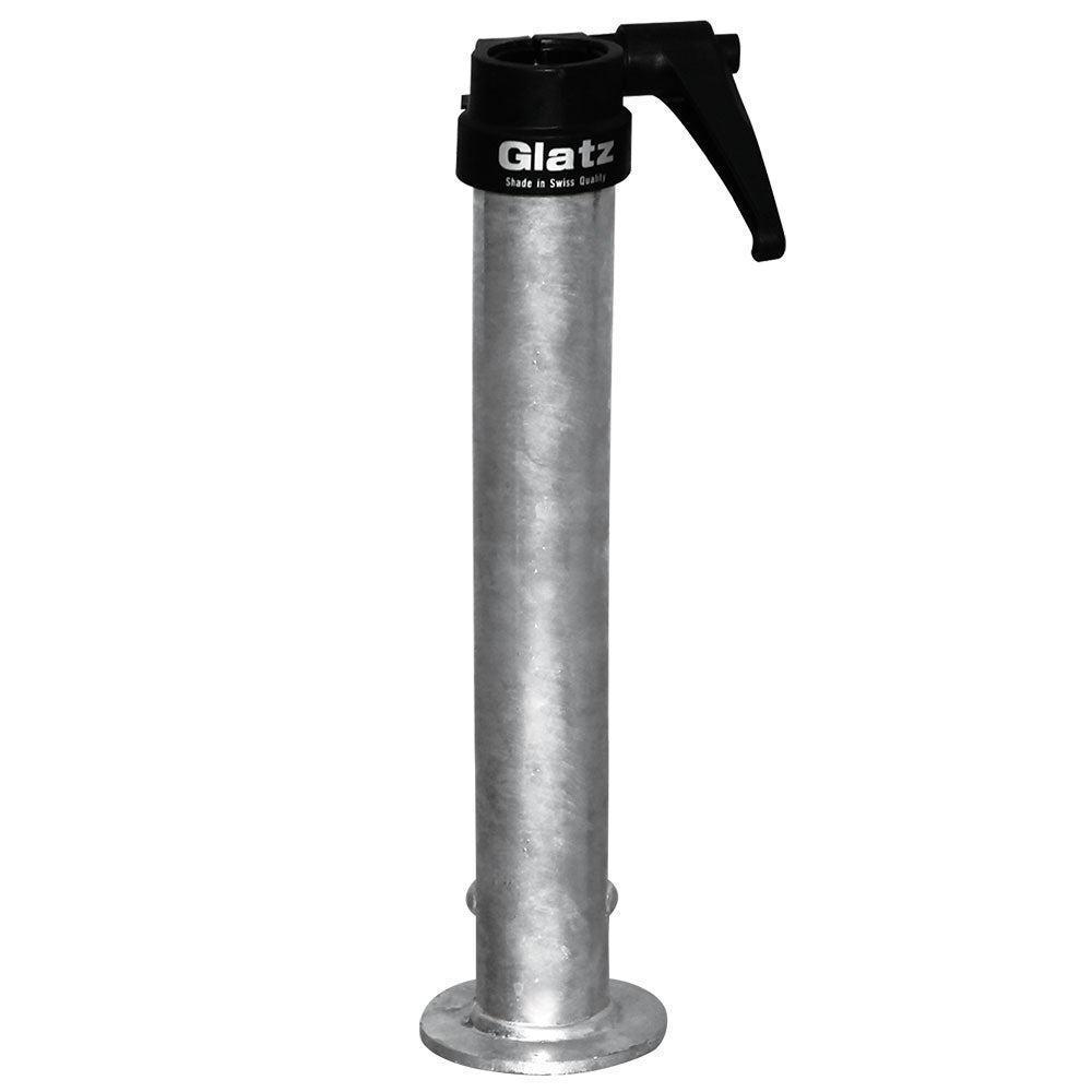 Parasolfodrør Z 48/55 mm Galvaniseret Stål Glatz