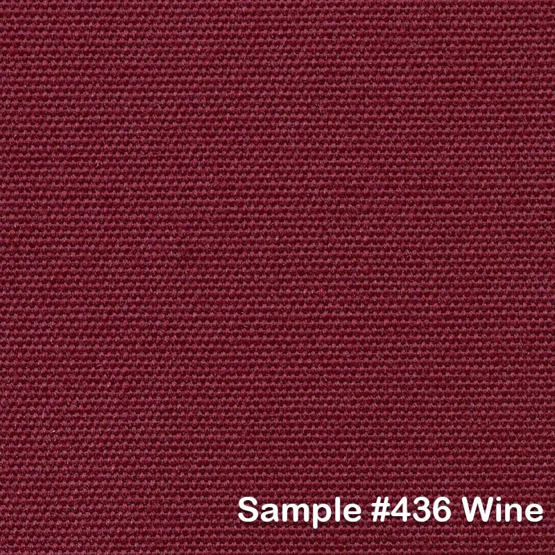 Sombrano S+ Frithængende Parasol 350x350 cm Kat.4 Anodiseret Alu/436 Wine Glatz