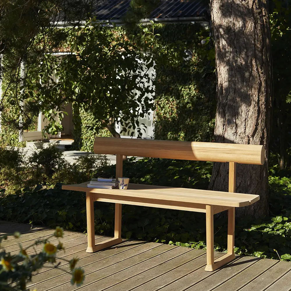 Banco bænk i teaktræ