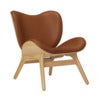 A Conversation Piece Hvilestol Oak/Hope Leather Cognac