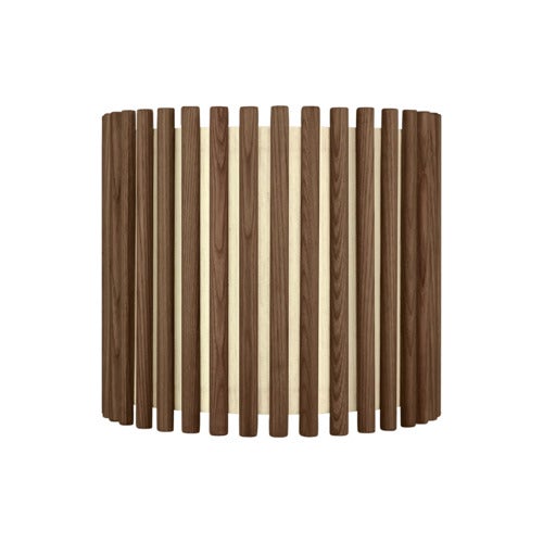 Komorebi lampeskærm Ø29 cm Circle Dark Oak