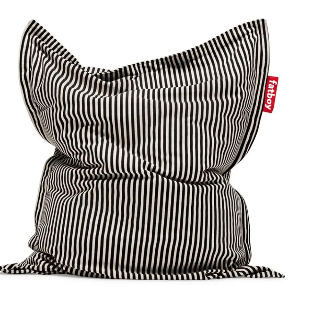 Fatboy, original slim terry Beanbag black creme