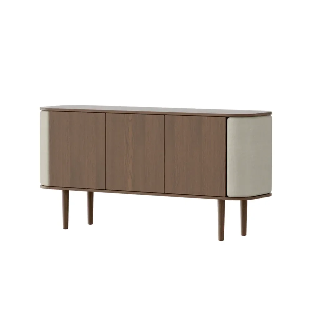 Umage, Treasures skab med 3 låger Mørk eg/White Sands