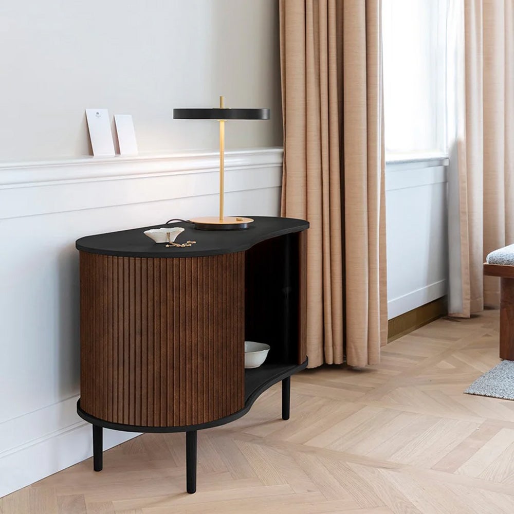 Audacious Skab Sort Eg/Hazelnut