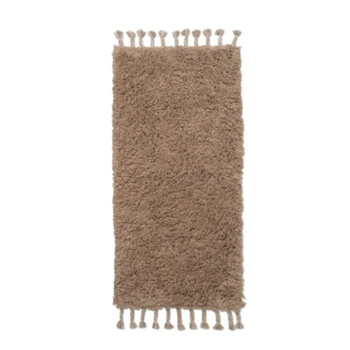 Amass Teppe 140x70 cm - Hvit Pepper