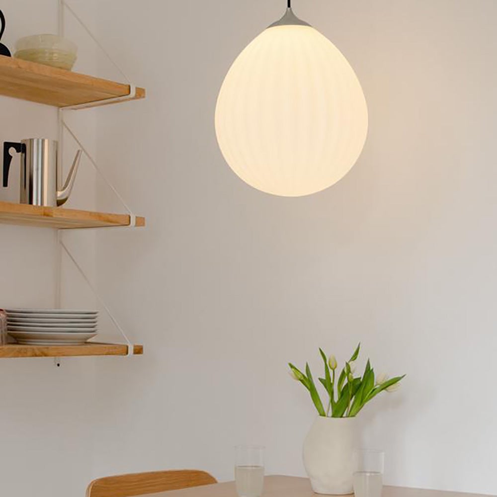 Around World lampeskærm Ø35 cm hvid/hvid