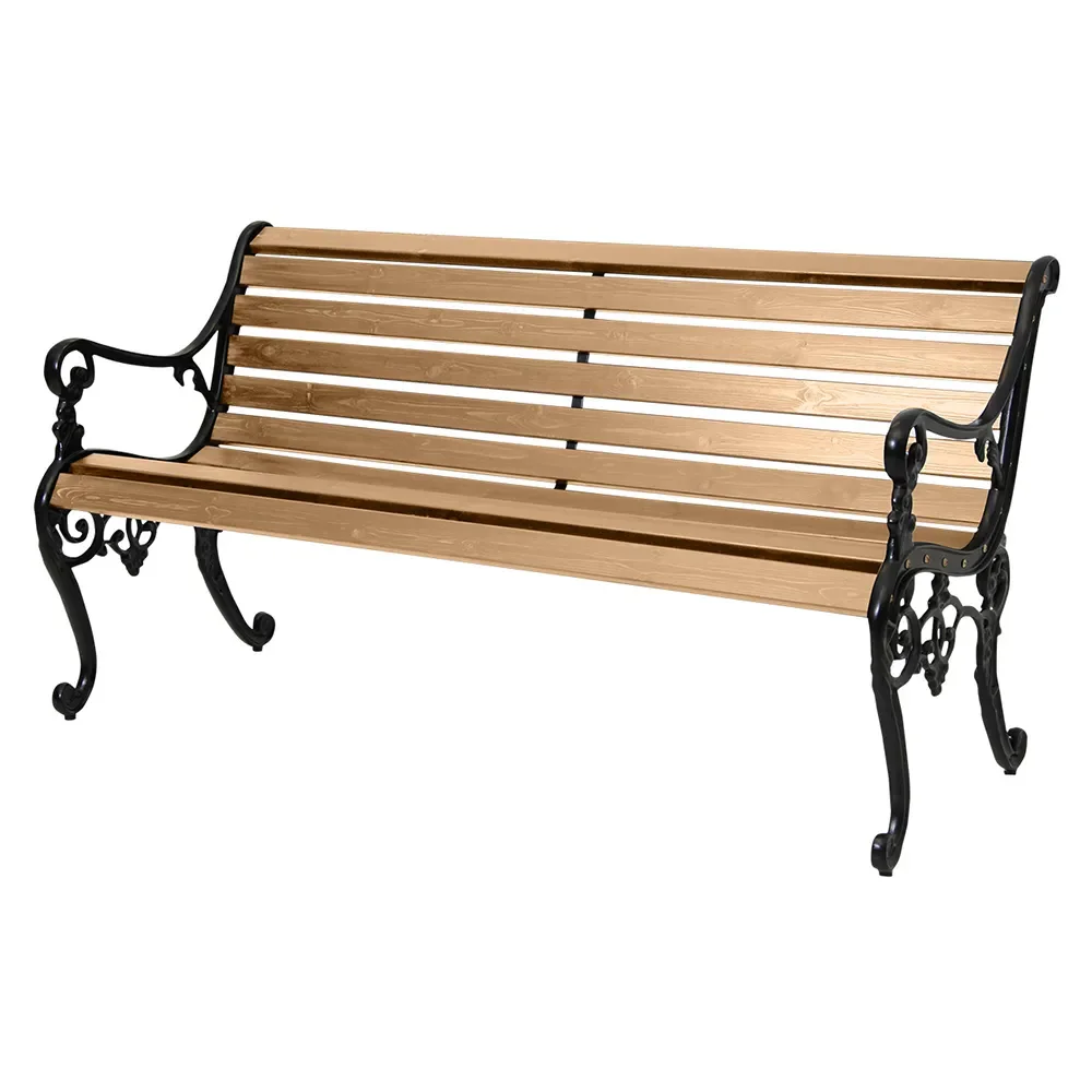 Sandvik Havesofa Sort/Brun fyrretræ