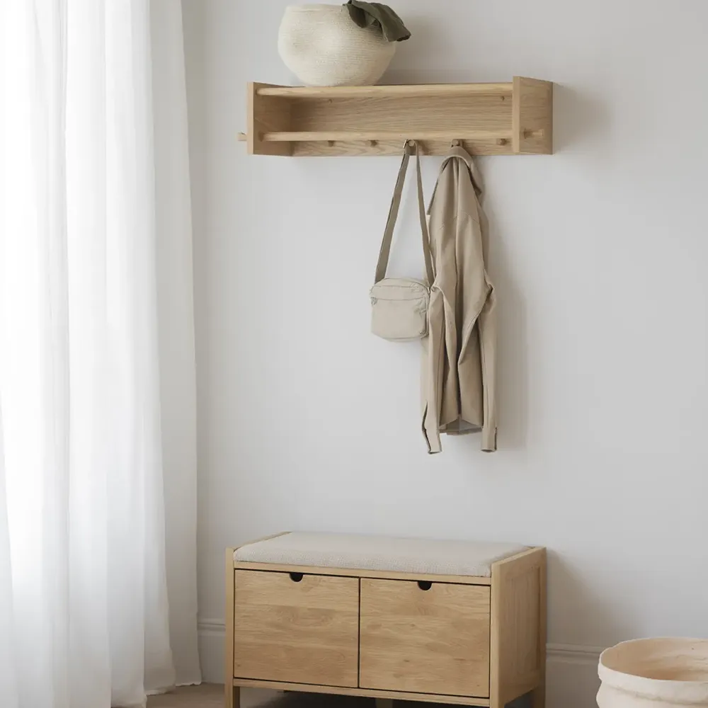 Hillmond hattehylde 80x28 cm eg