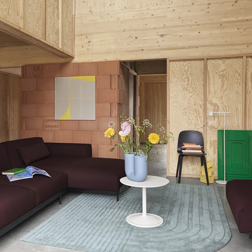  Kink Vase H: 26 cm - Lyseblå