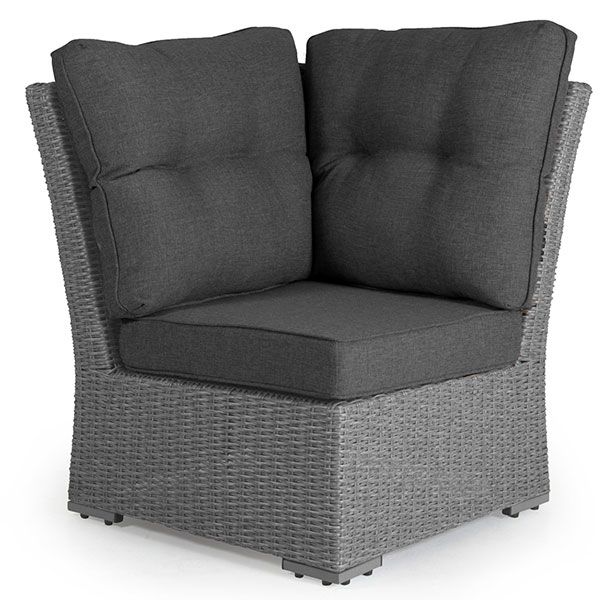 Brafab, Ashfield Hjørnedel Grå/Grå Brafab