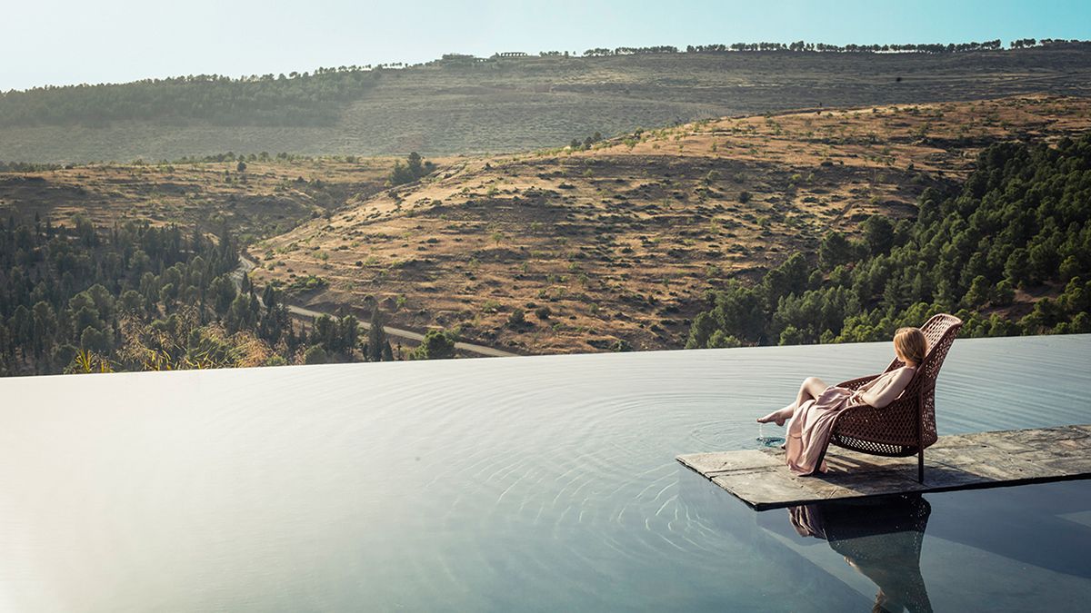 Ahnda sofa hvid kvarts 