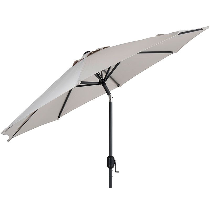 Cambre parasol 250 cm grå/khaki