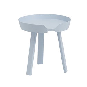 Around sofabord Ø45 cm- Light Blue 