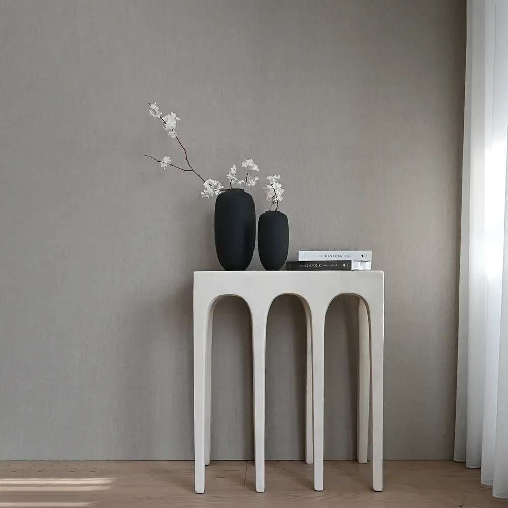 Bow konsolbord, lille - Birch