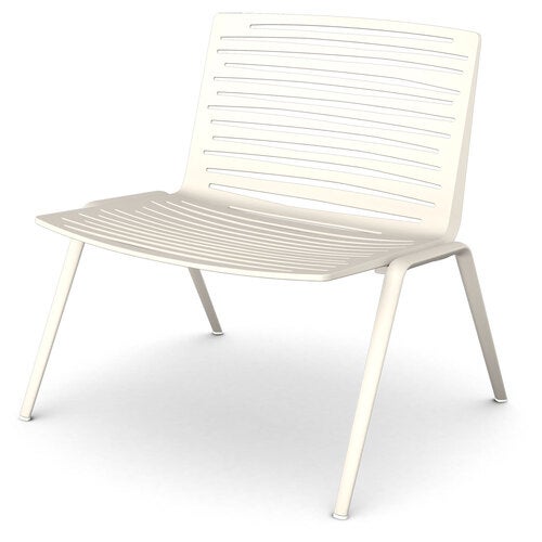 Zebra lænestol Creamy White