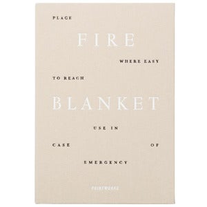Fire Blanket Beige
